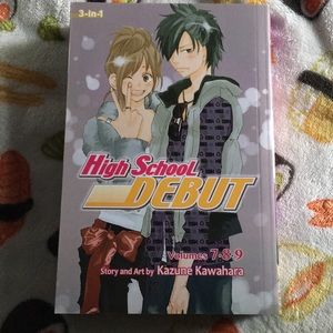 High School Debut: volumes 7, 8, and 9